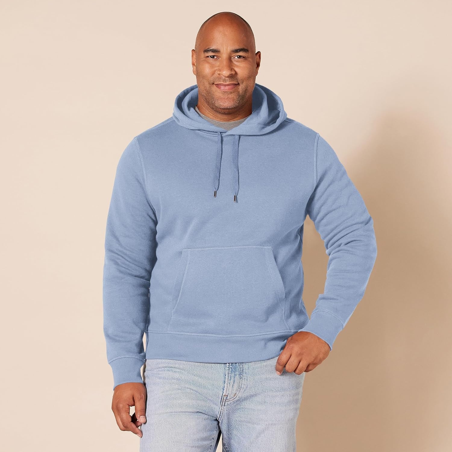Mens Fleece Pullover Hooded Sweatshirt